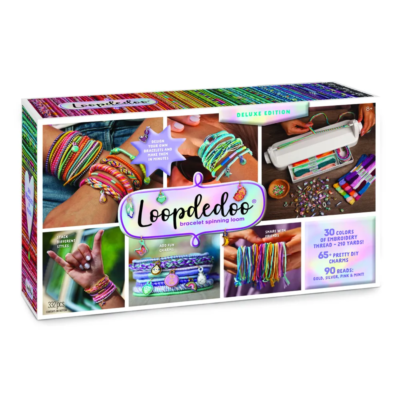 Loopdedoo Deluxe DIY Friendship Bracelet Maker Kit