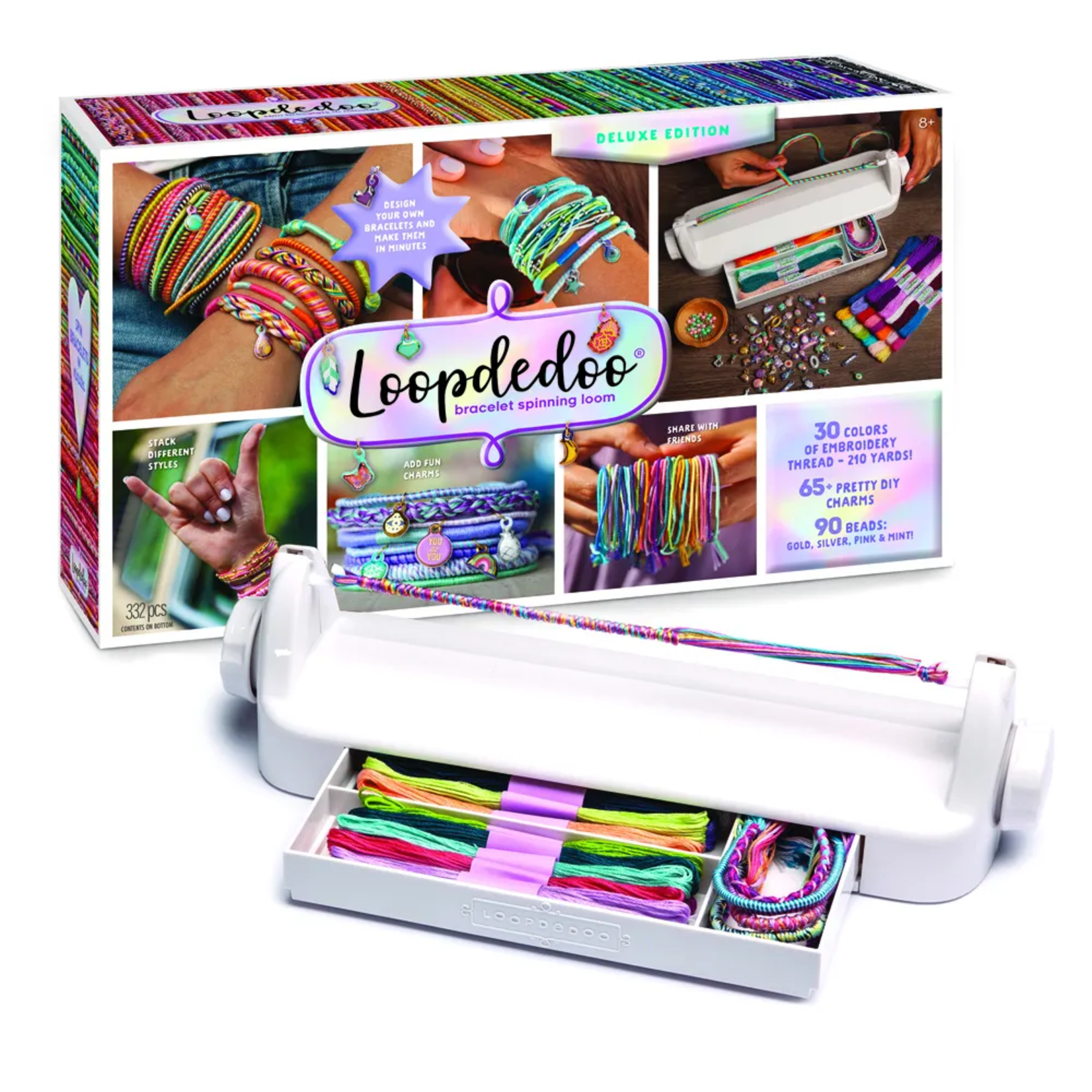 Loopdedoo Deluxe DIY Friendship Bracelet Maker Kit