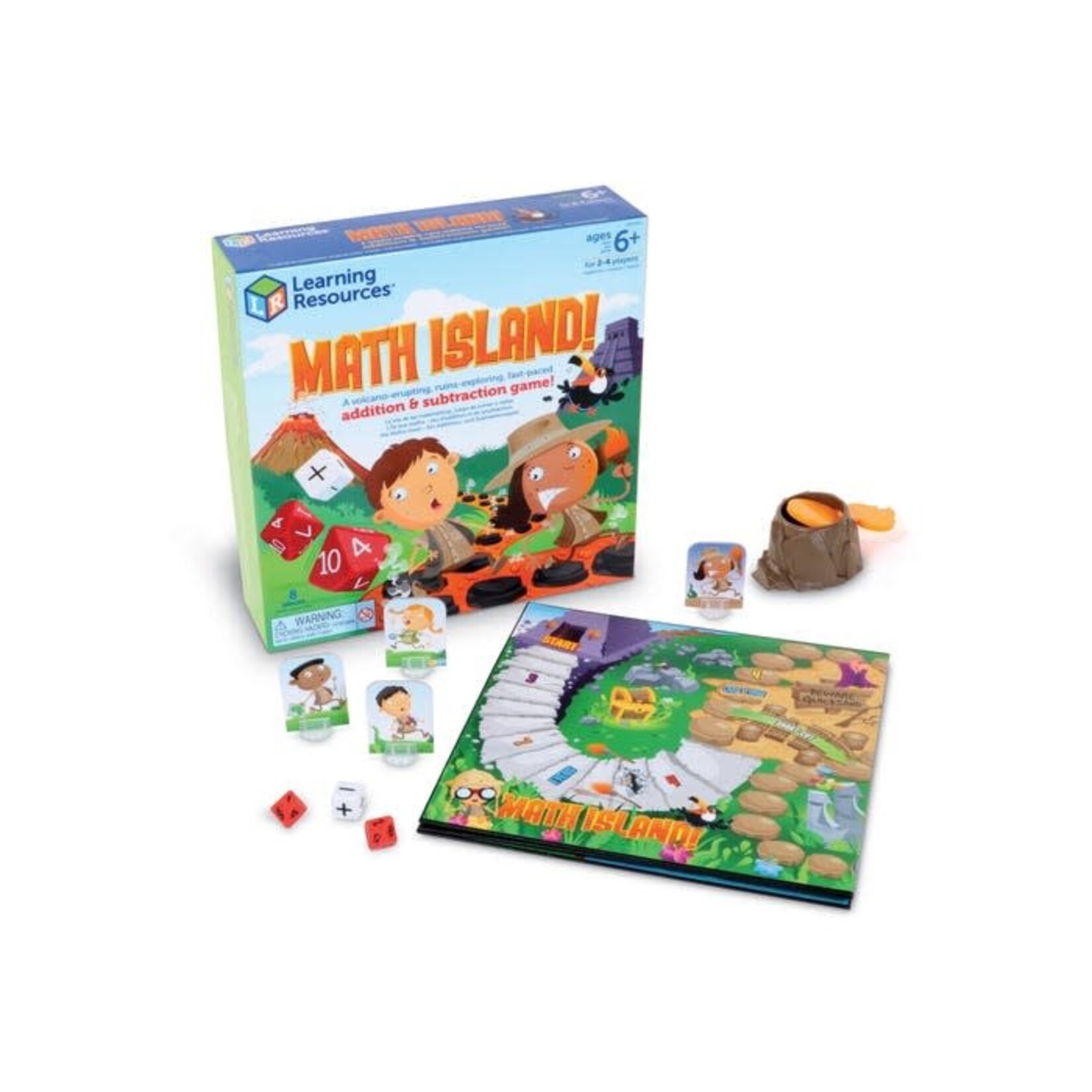LEARNING RESOURCES INC Math Island! Addition & Subtraction Game