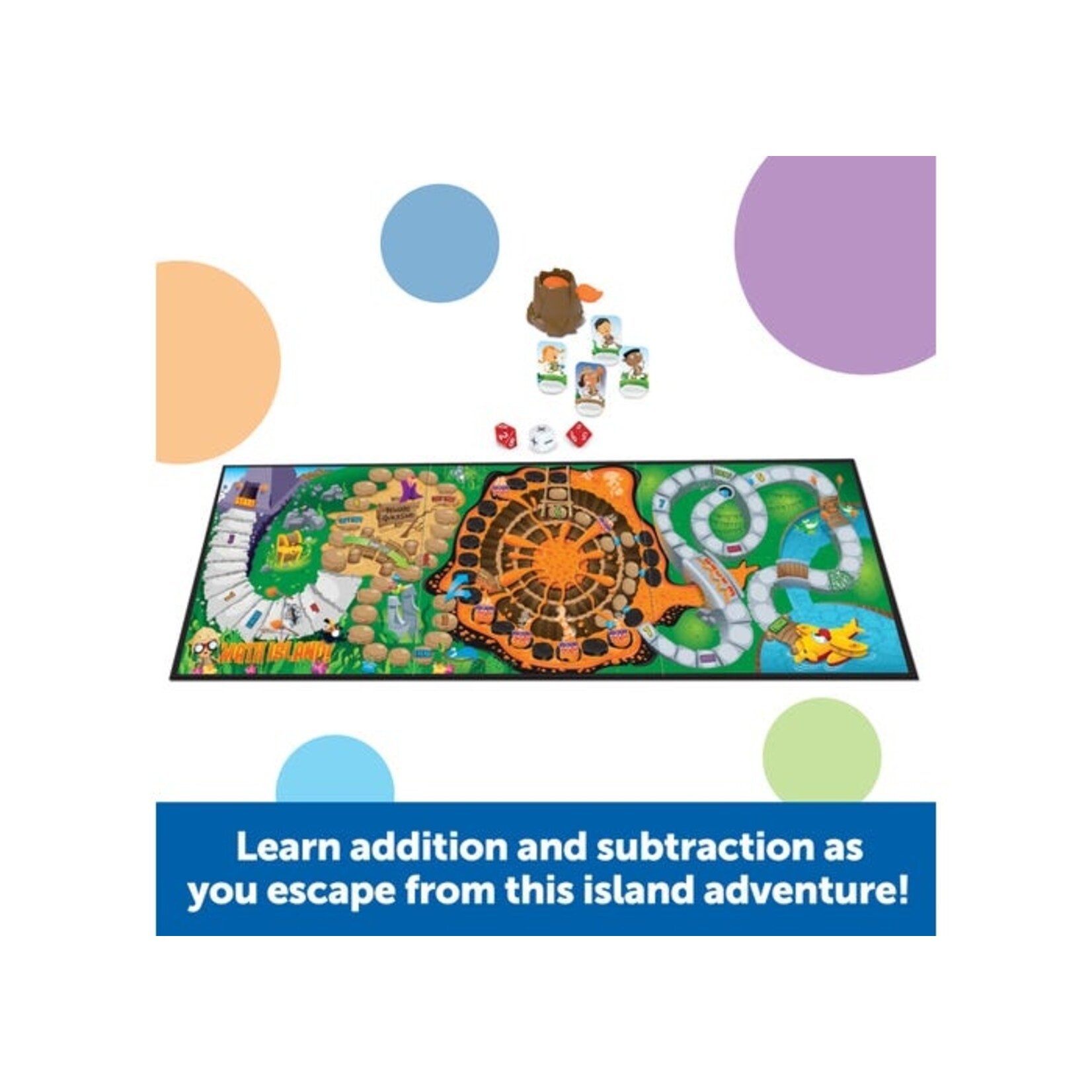 LEARNING RESOURCES INC Math Island! Addition & Subtraction Game