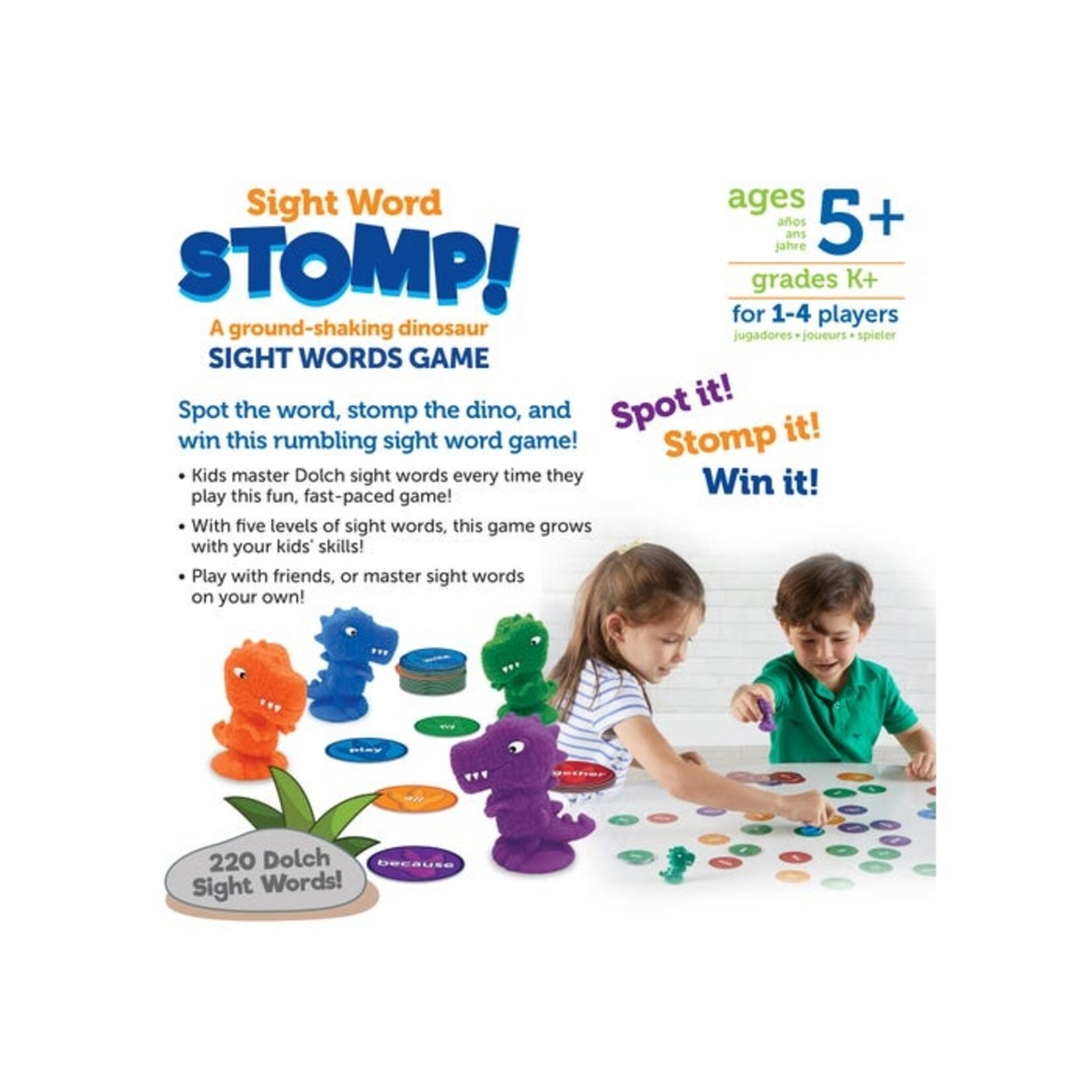 LEARNING RESOURCES INC Sight Word Stomp!