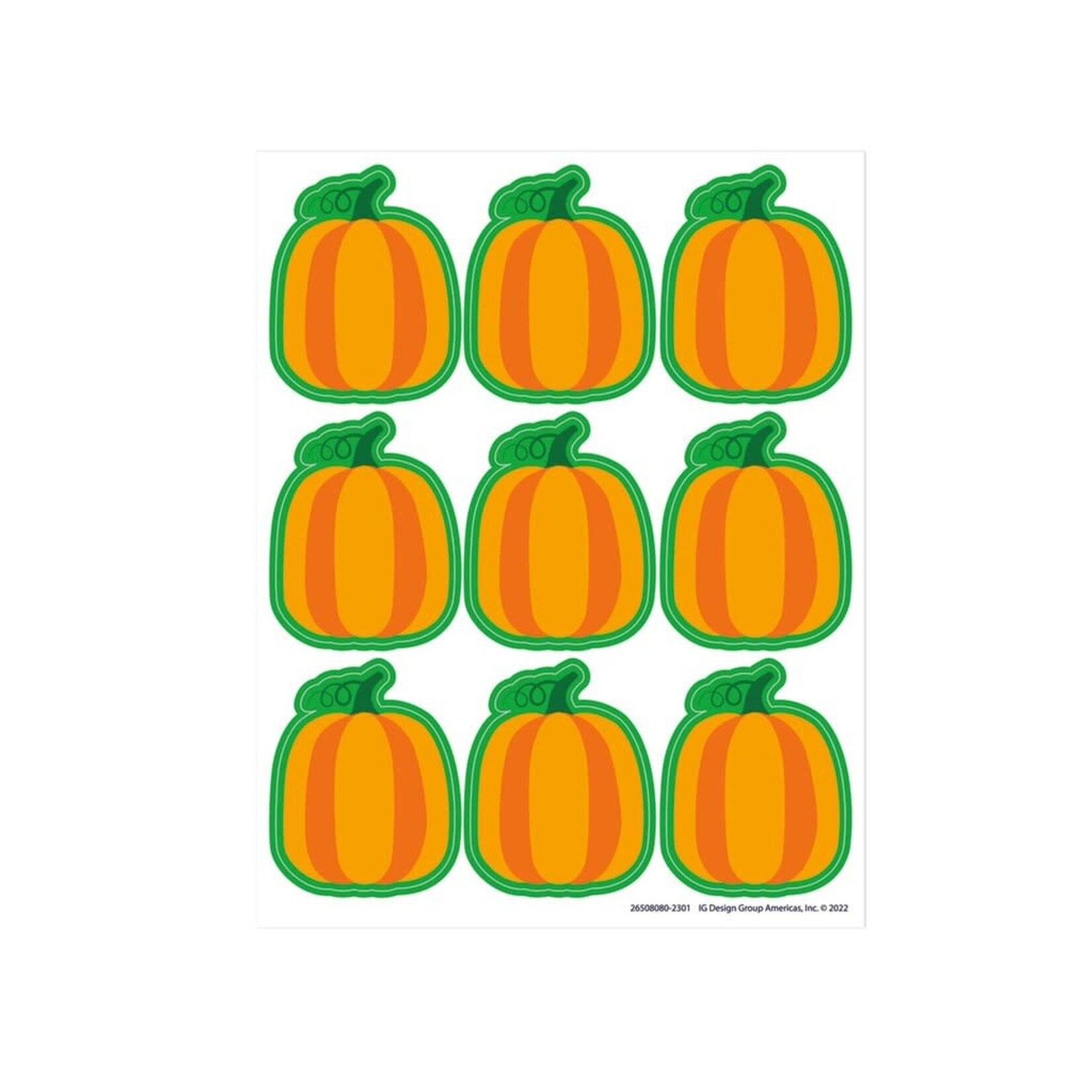 Pumpkin Stickers, Large
