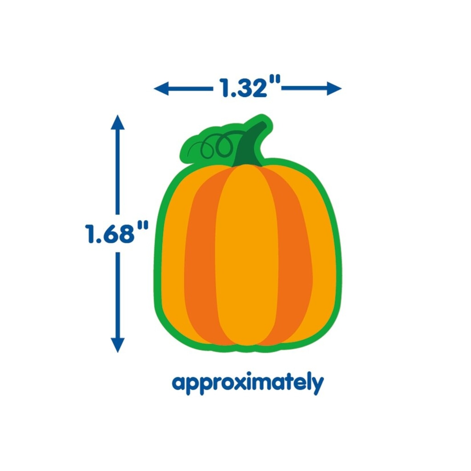 Pumpkin Stickers, Large