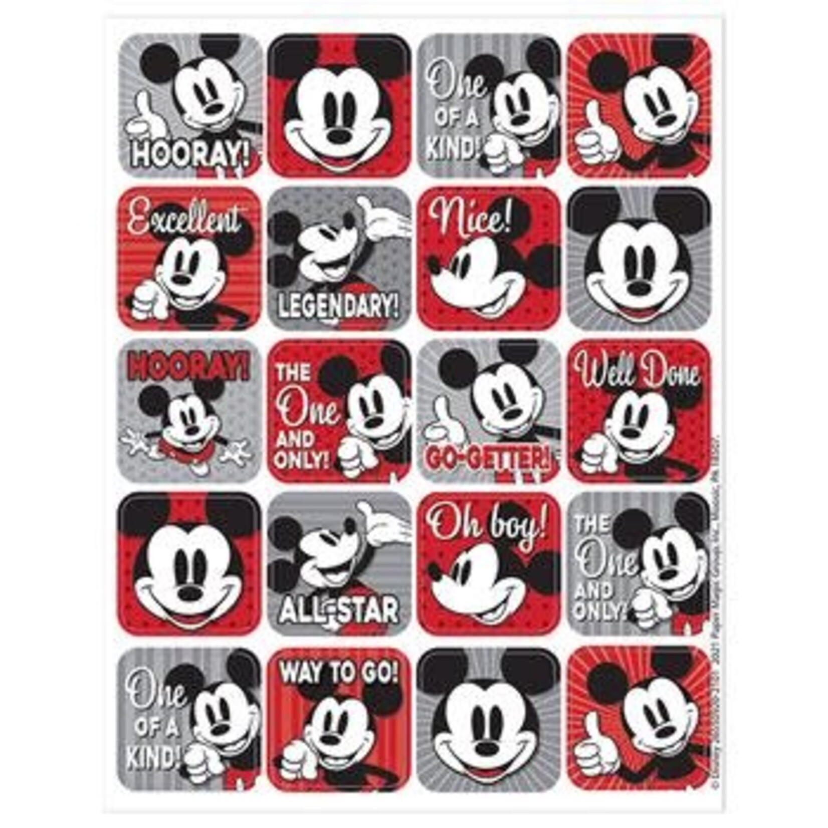 Mickey Mouse Throwback Stickers