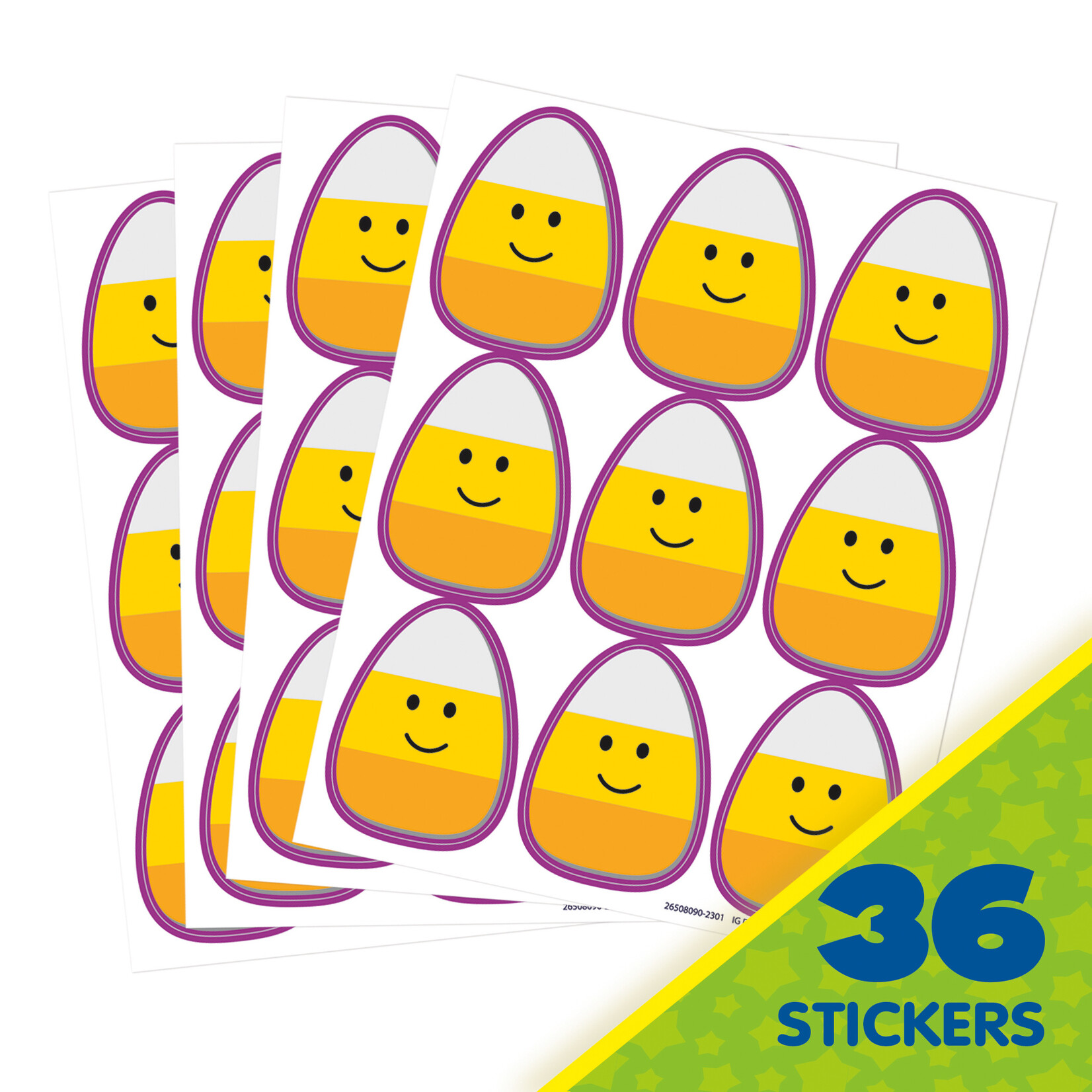 Candy Corn Giant Stickers