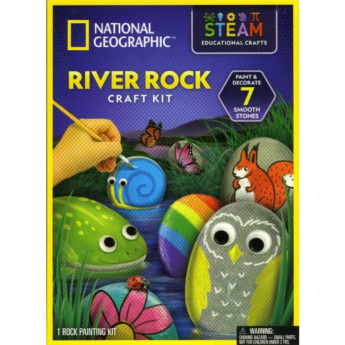 National Geographic River Rock Craft Kit - Educational Outfitters