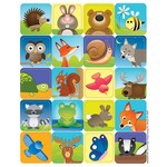 Woodland Creatures Theme Stickers