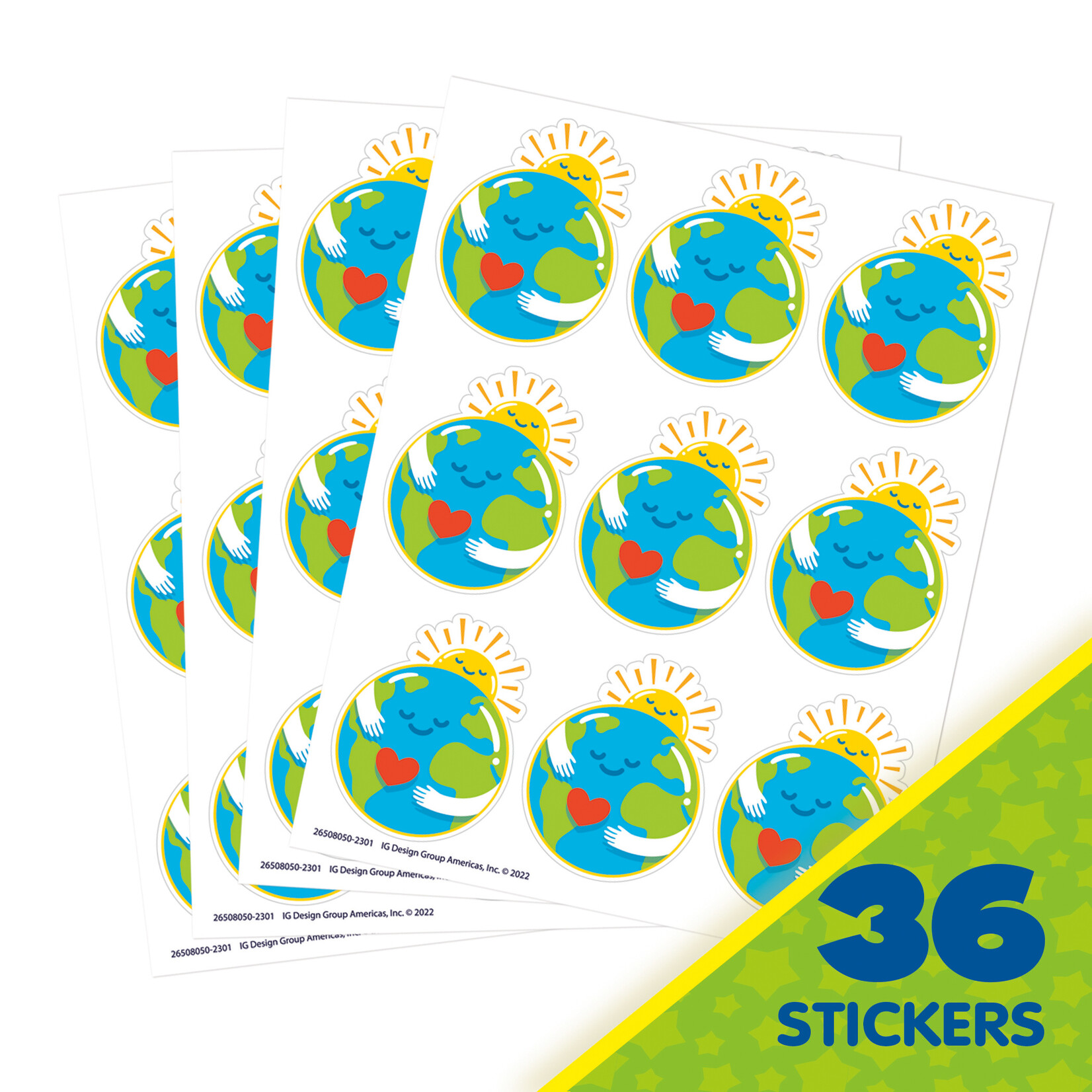 Earth Giant Stickers