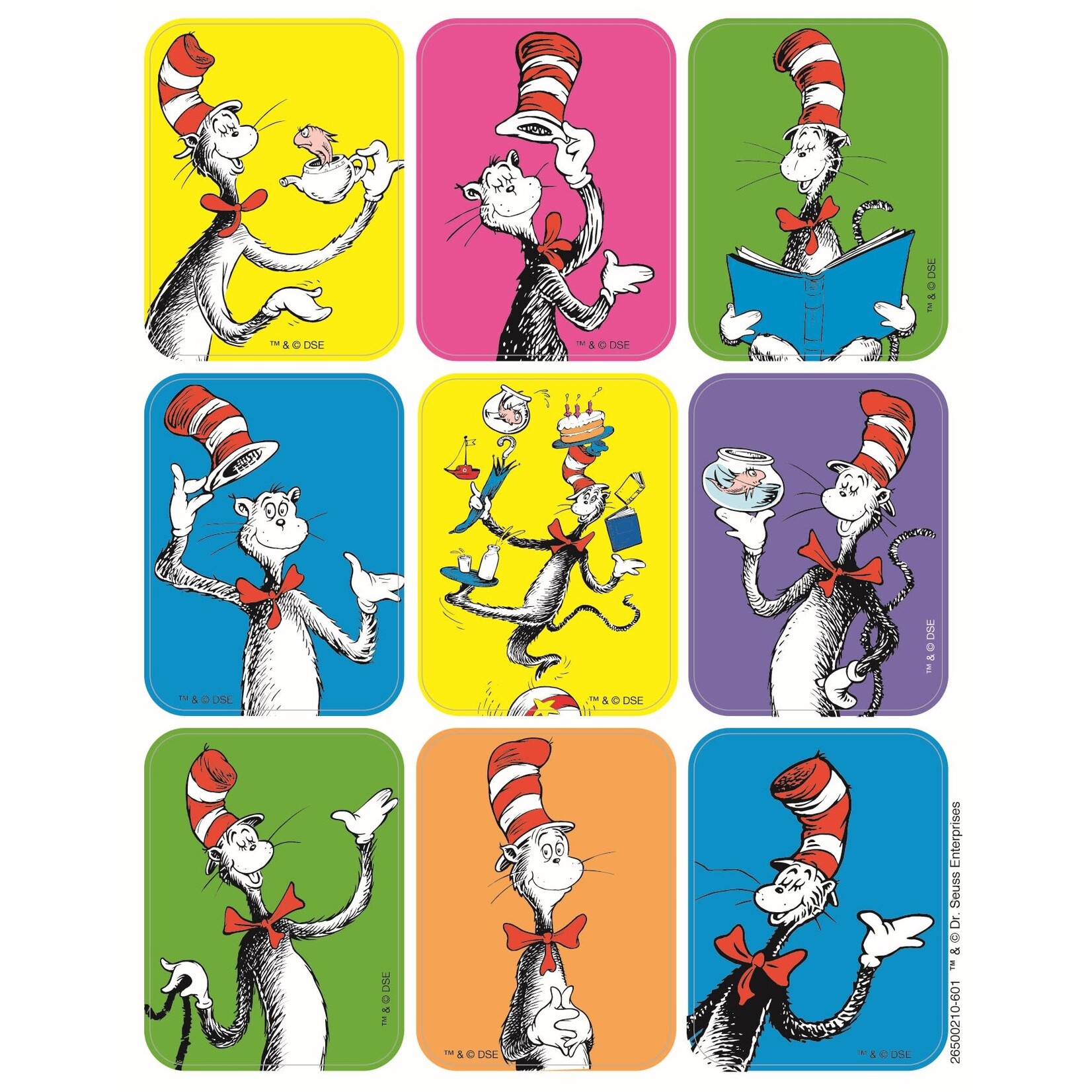 Cat In The Hat Giant Stickers