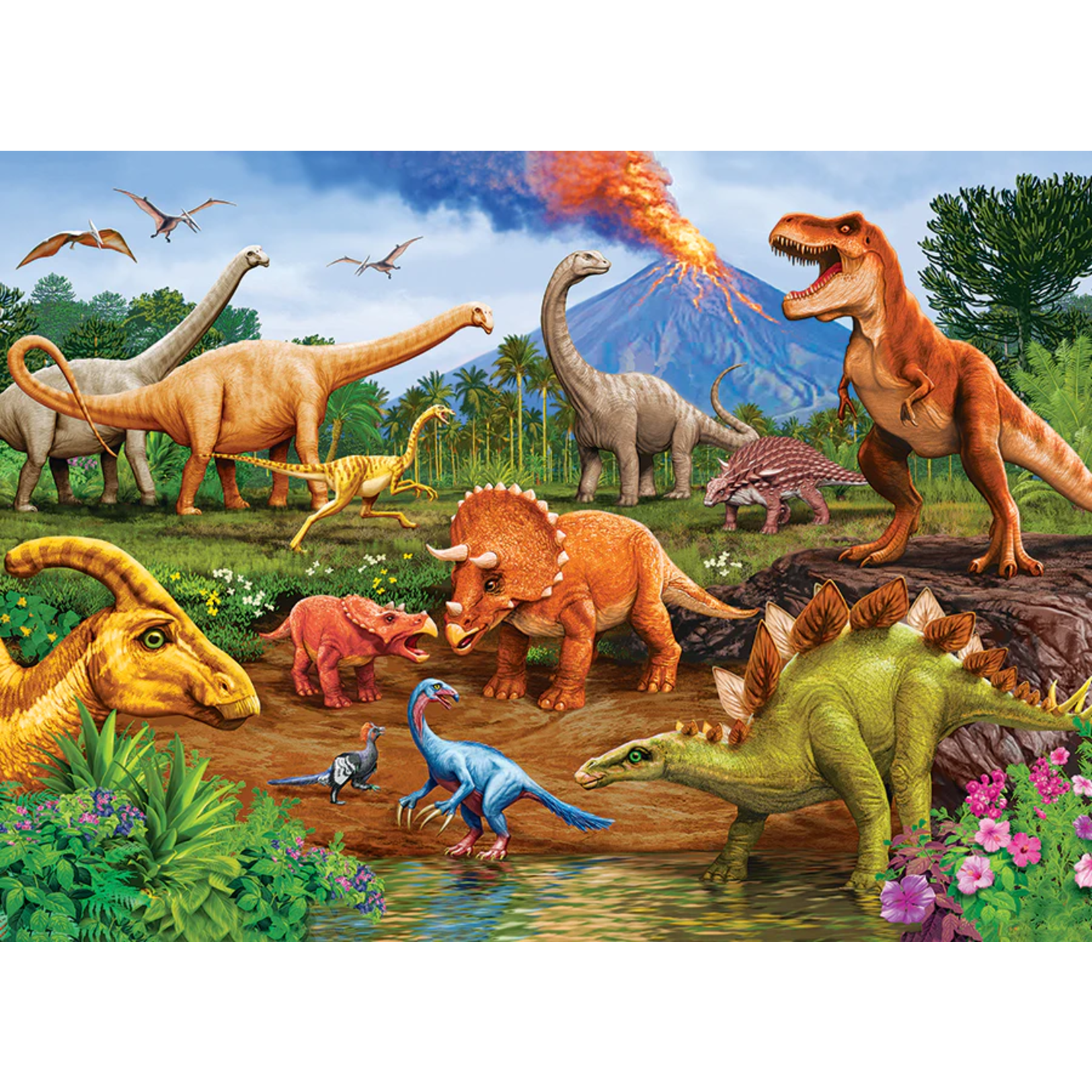 OUTSET MEDIA Triceratops & Friends (tray)