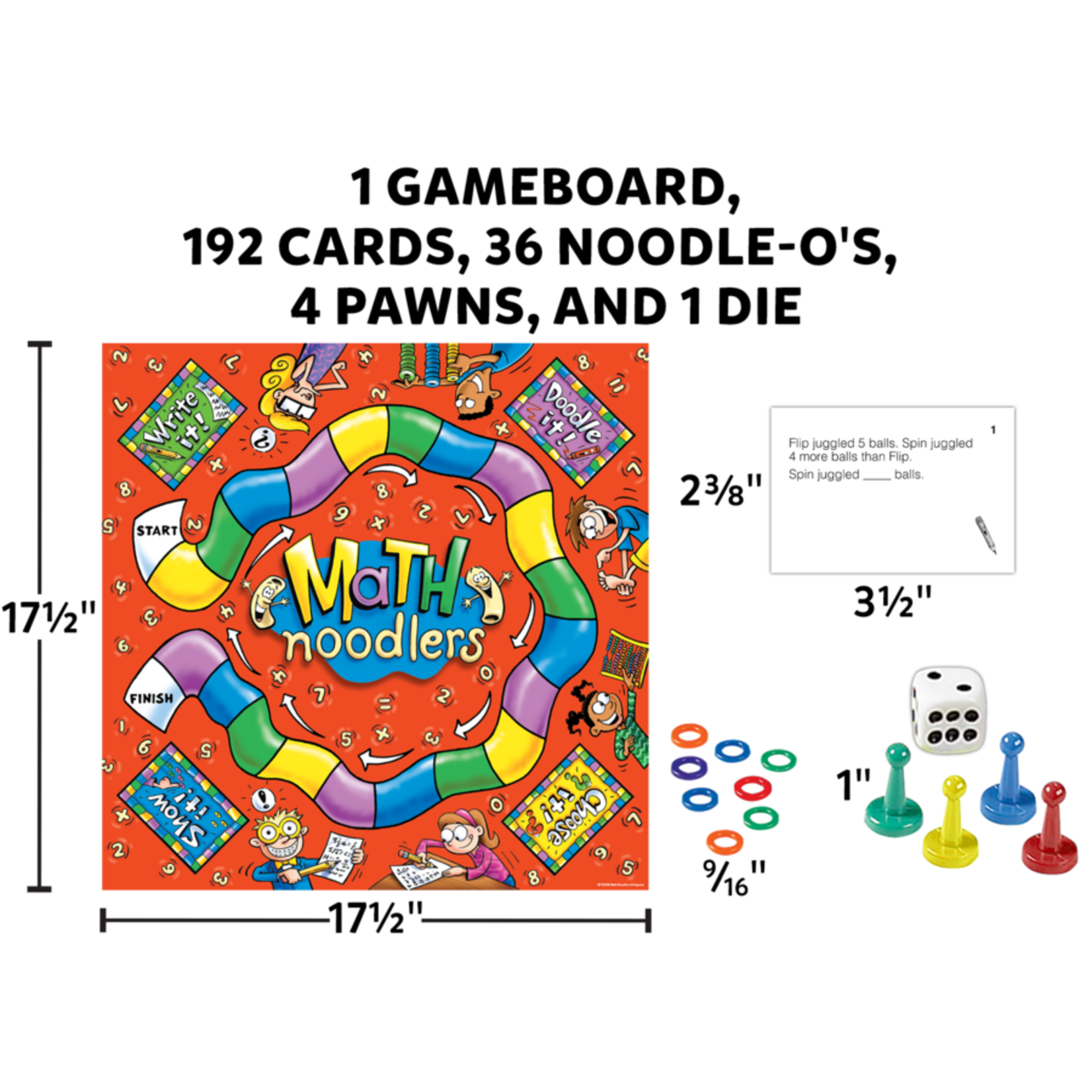 TEACHER CREATED RESOURCES Math Noodlers Game Grades 2-3