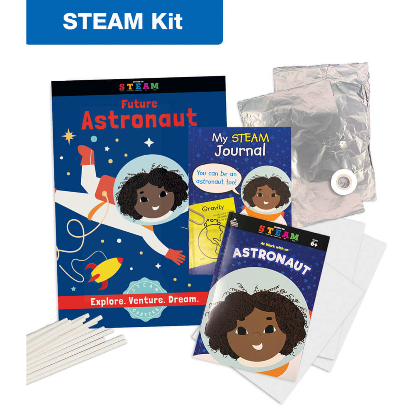 CARSON DELLOSA PUBLISHING CO At Work with an Astronaut Activity Kit Grade 1-3 Paperback