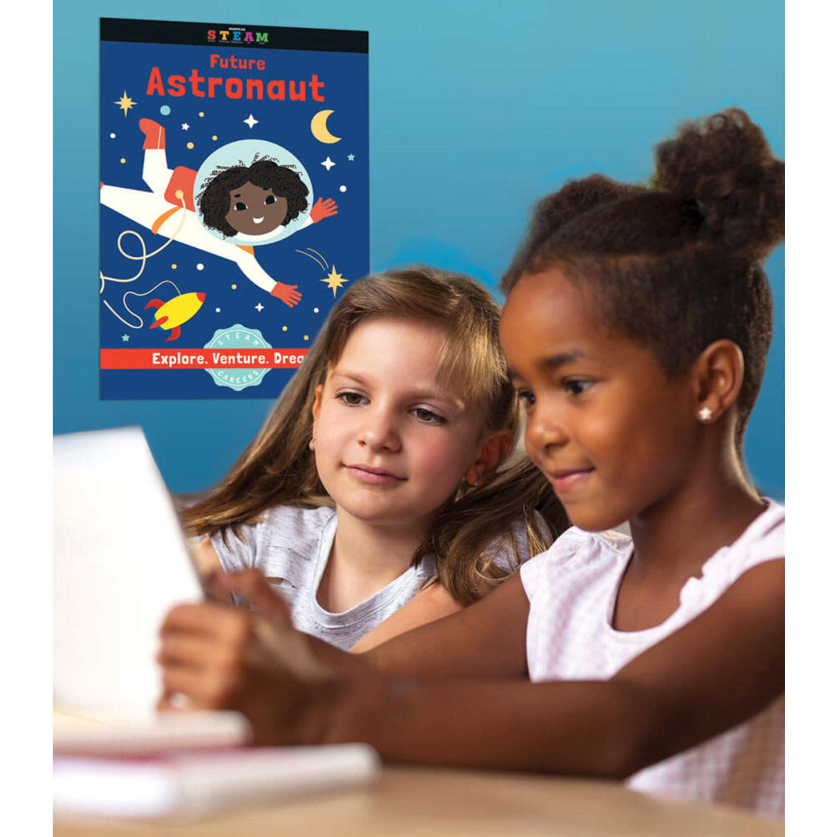 CARSON DELLOSA PUBLISHING CO At Work with an Astronaut Activity Kit Grade 1-3