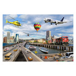 Floor Puzzle Transportation Jumbo Photo