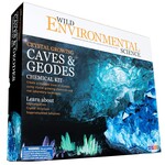 WILD ENVIRONMENTAL SCIENCE Crystal Growing Caves & Geodes Chemical Set
