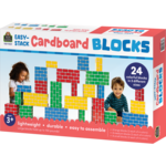 TEACHER CREATED RESOURCES Easy-Stack Cardboard Blocks (24-Piece Set)