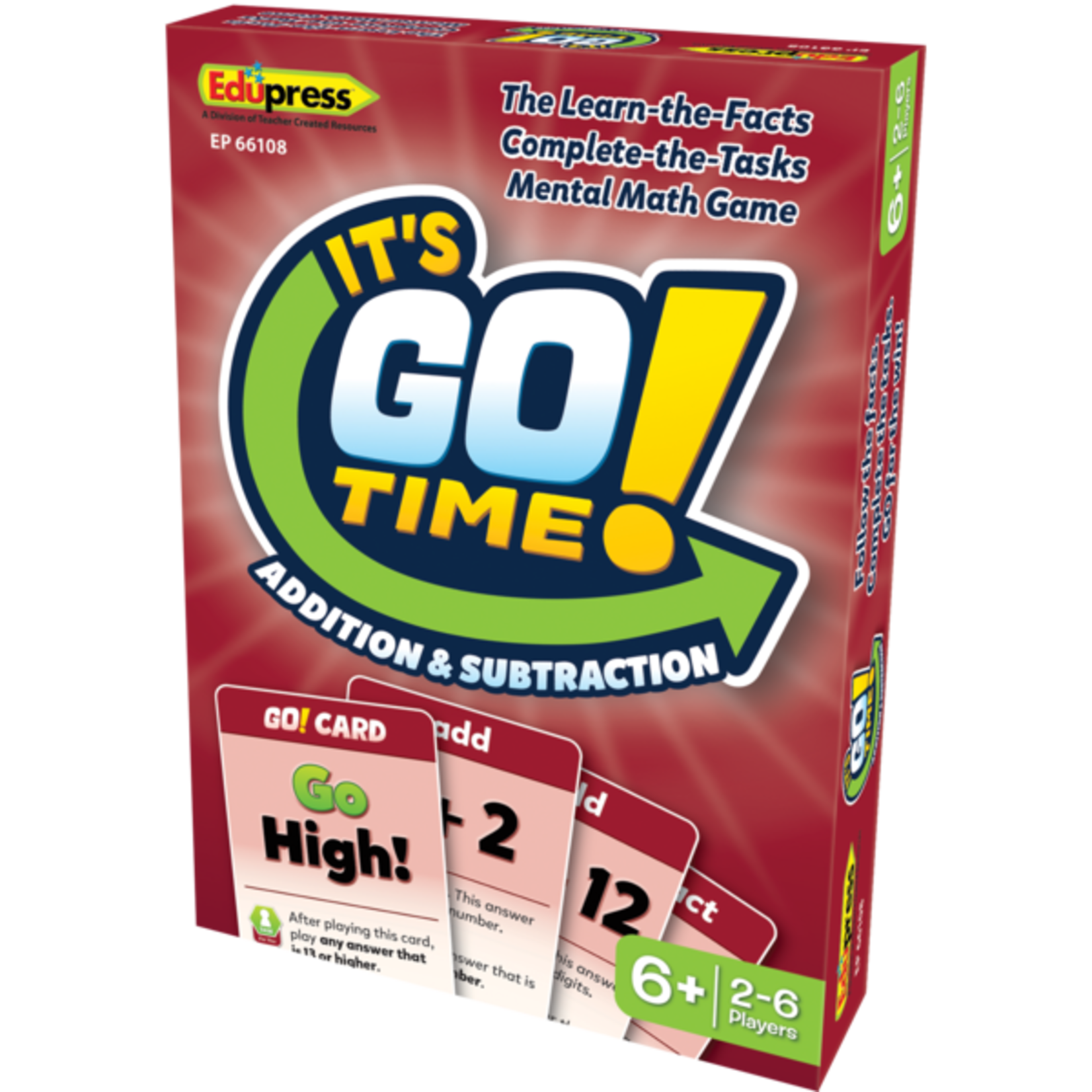 TEACHER CREATED RESOURCES It’s GO Time!: Addition and Subtraction