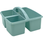 TEACHER CREATED RESOURCES Calming Blue Plastic Storage Caddy