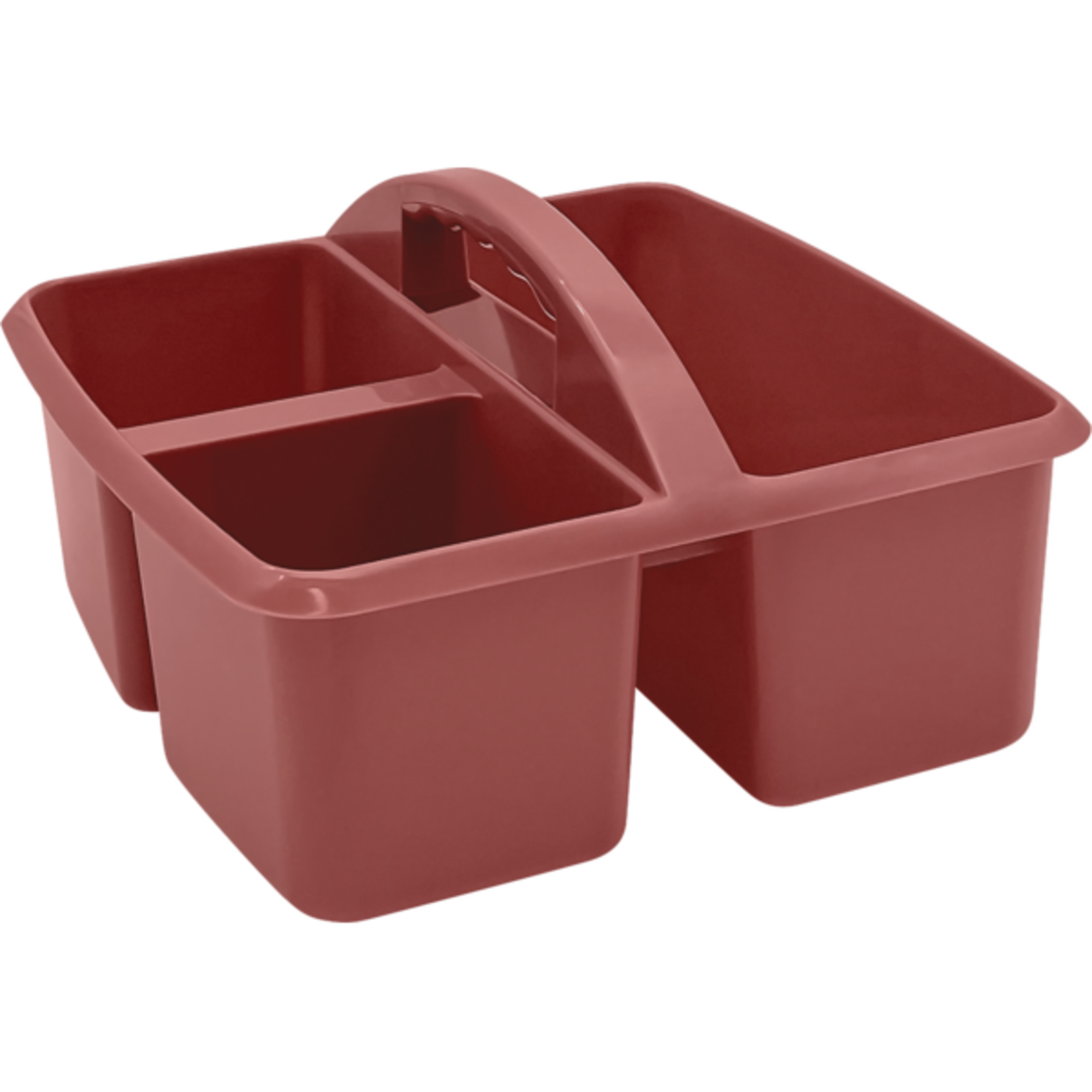 TEACHER CREATED RESOURCES Deep Rose Plastic Storage Caddy