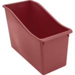 TEACHER CREATED RESOURCES Deep Rose Plastic Book Bin