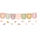 TEACHER CREATED RESOURCES Terrazzo Tones Welcome Bunting Bulletin Board