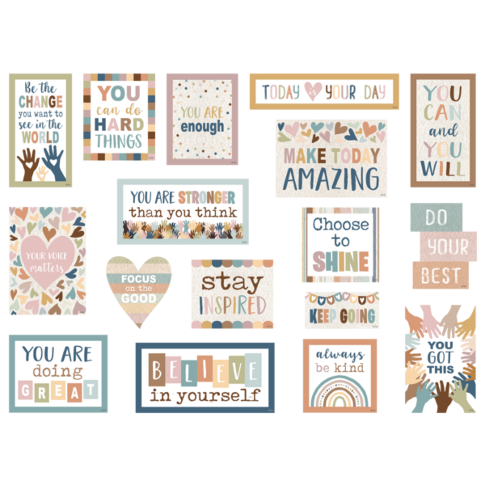 TEACHER CREATED RESOURCES Everyone is Welcome Magnetic Positive Sayings