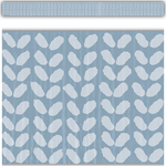 TEACHER CREATED RESOURCES Classroom Cottage Blue Petals Straight Border Trim