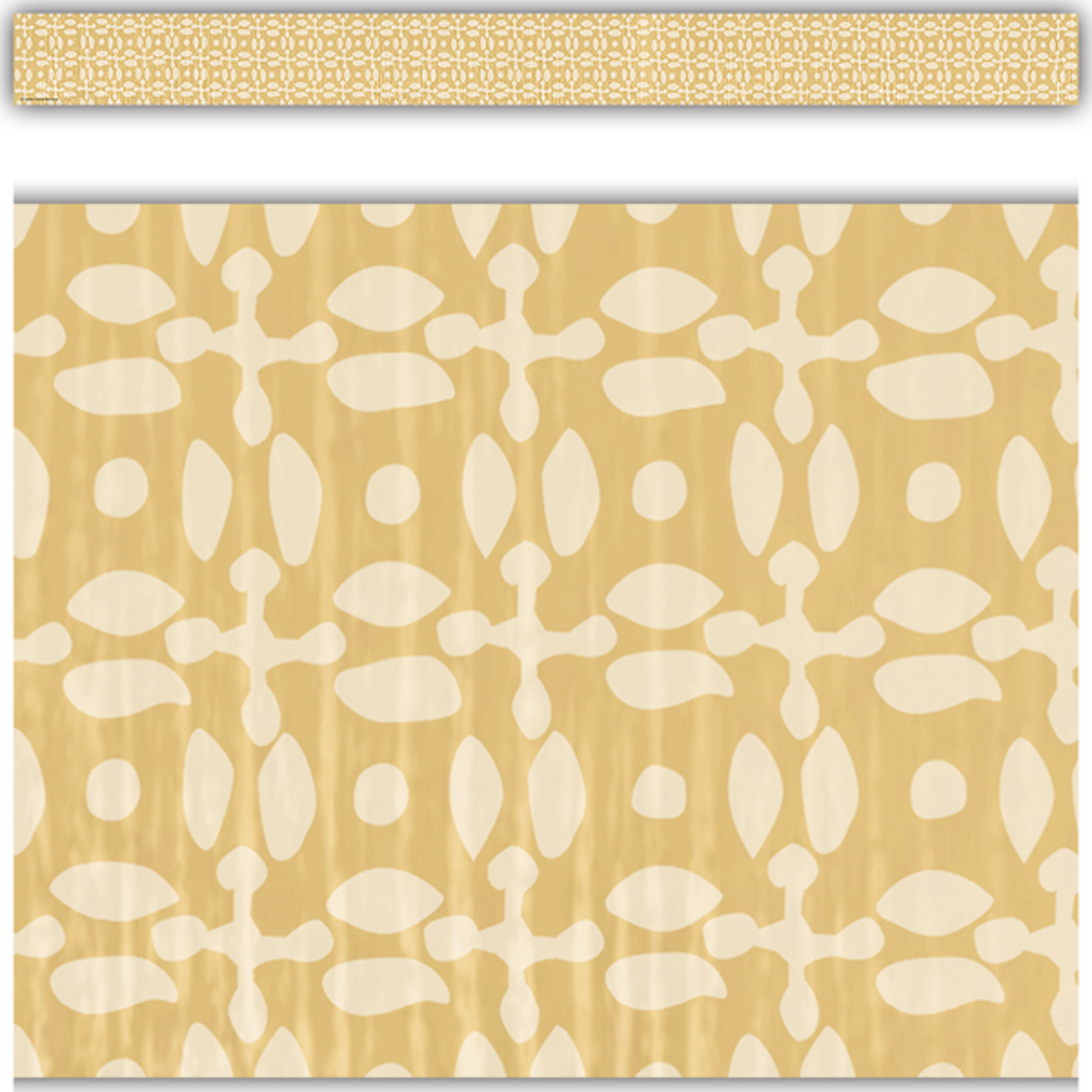 TEACHER CREATED RESOURCES Classroom Cottage Buttercup Straight Border Trim