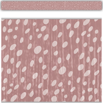 TEACHER CREATED RESOURCES Classroom Cottage Vintage Rose Dots Straight Border Trim