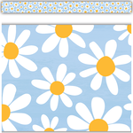 TEACHER CREATED RESOURCES Daisies Straight Border Trim