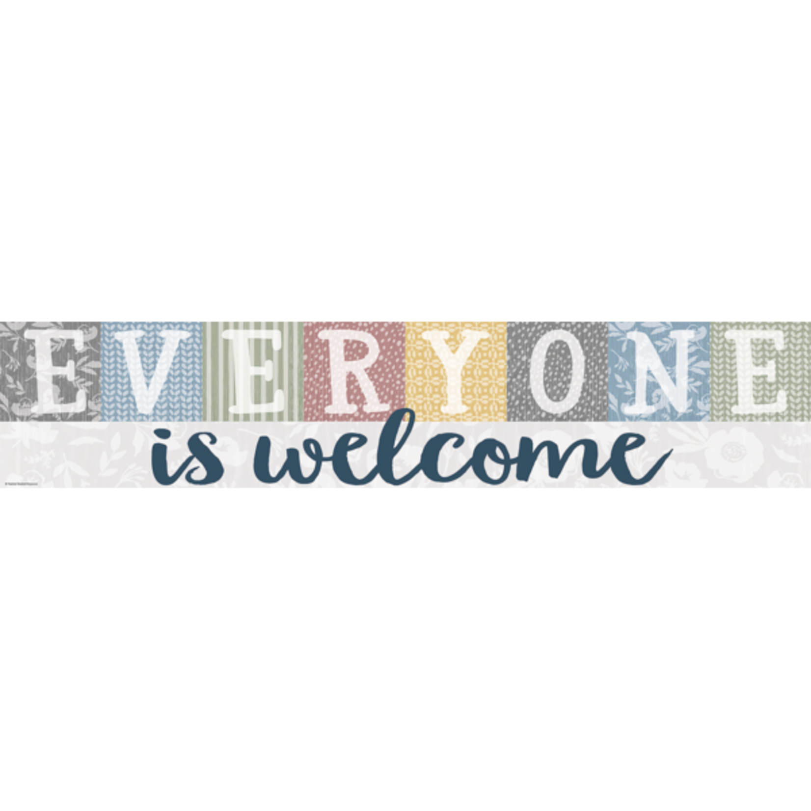 TEACHER CREATED RESOURCES Classroom Cottage Everyone is Welcome Banner