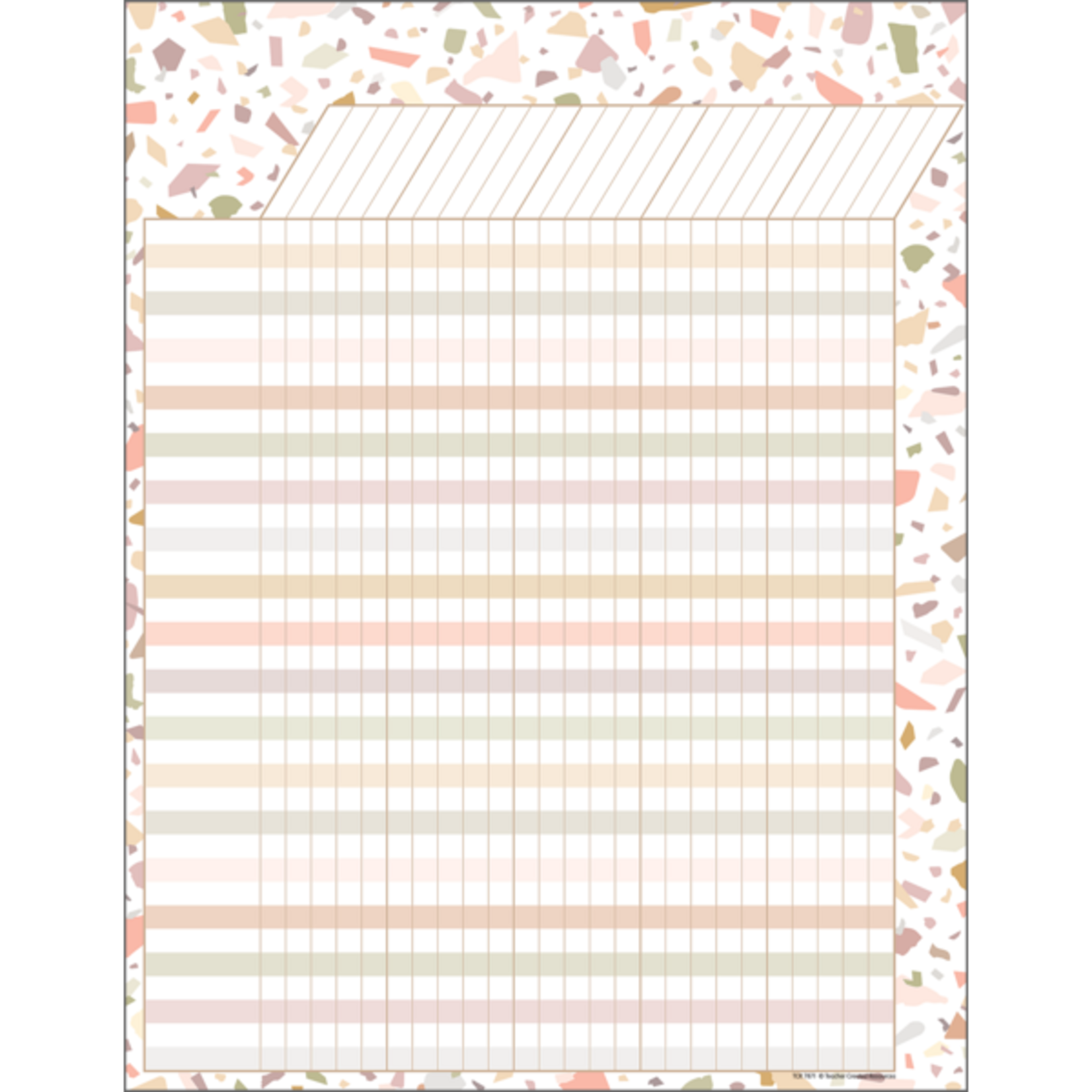 TEACHER CREATED RESOURCES Terrazzo Tones Incentive Chart