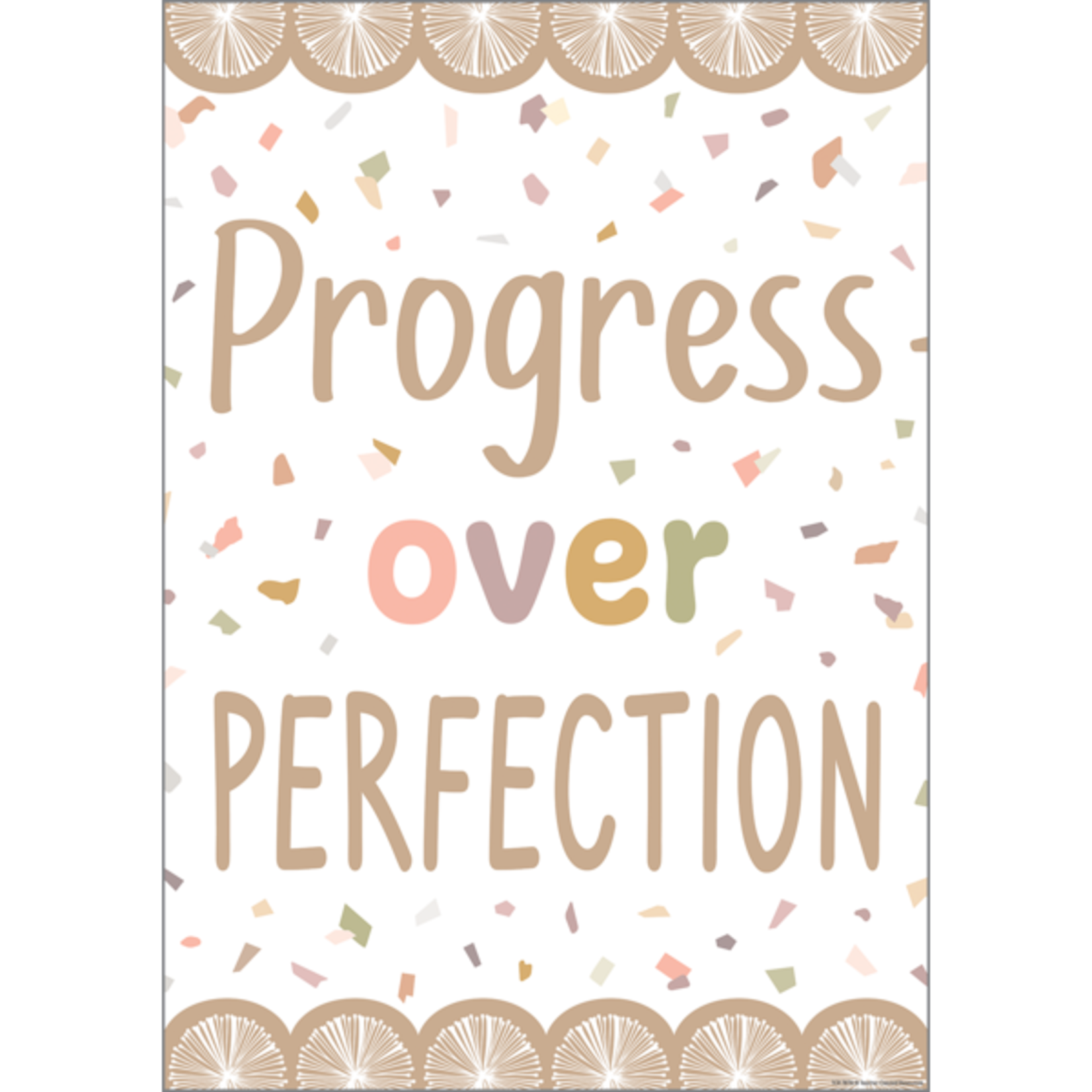TEACHER CREATED RESOURCES Progress over Perfection Positive Poster