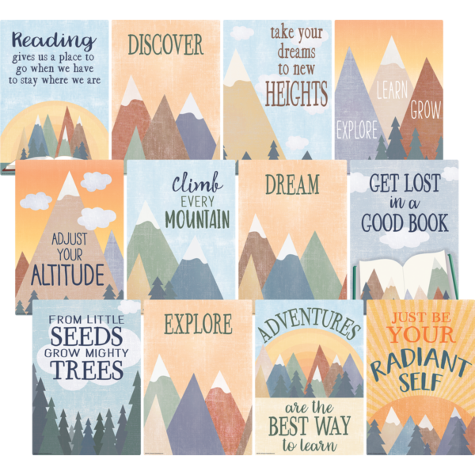 TEACHER CREATED RESOURCES Moving Mountains Small Poster Pack