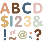 TEACHER CREATED RESOURCES Everyone is Welcome 2" Classic Letters Uppercase Pack