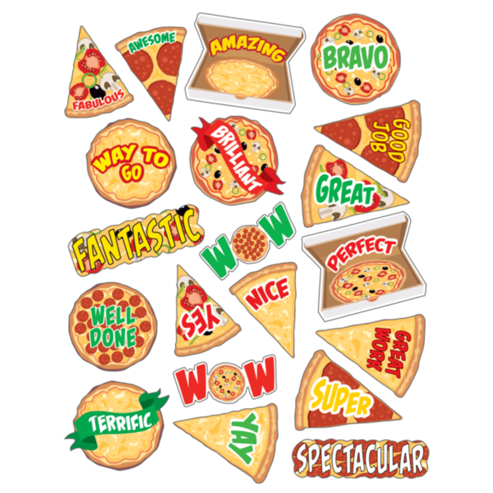 TEACHER CREATED RESOURCES Pizza Stickers