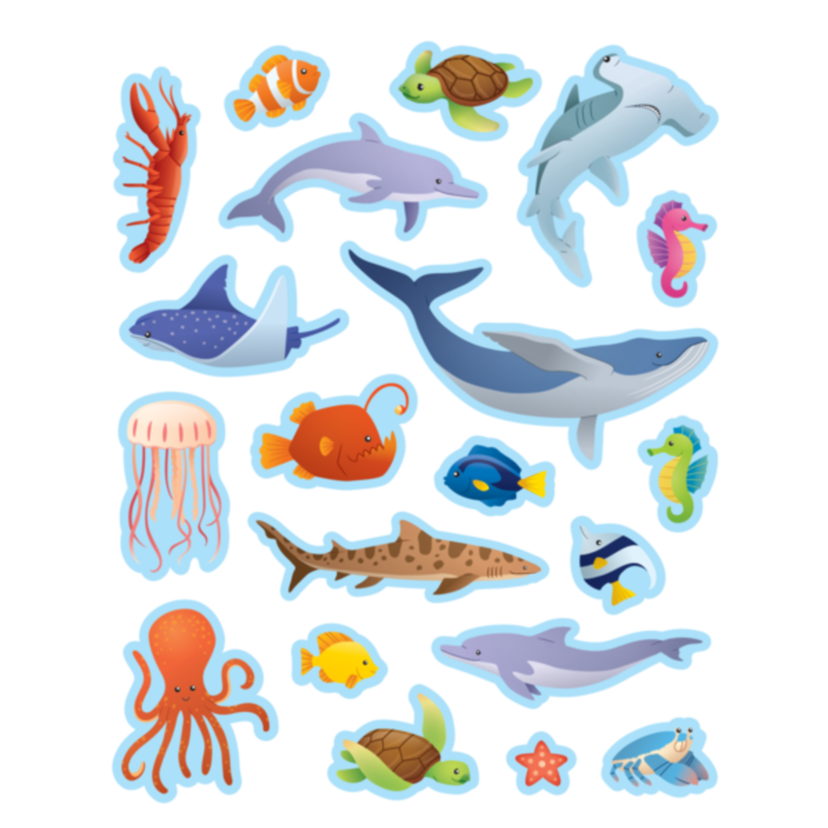 TEACHER CREATED RESOURCES Ocean Animals Stickers