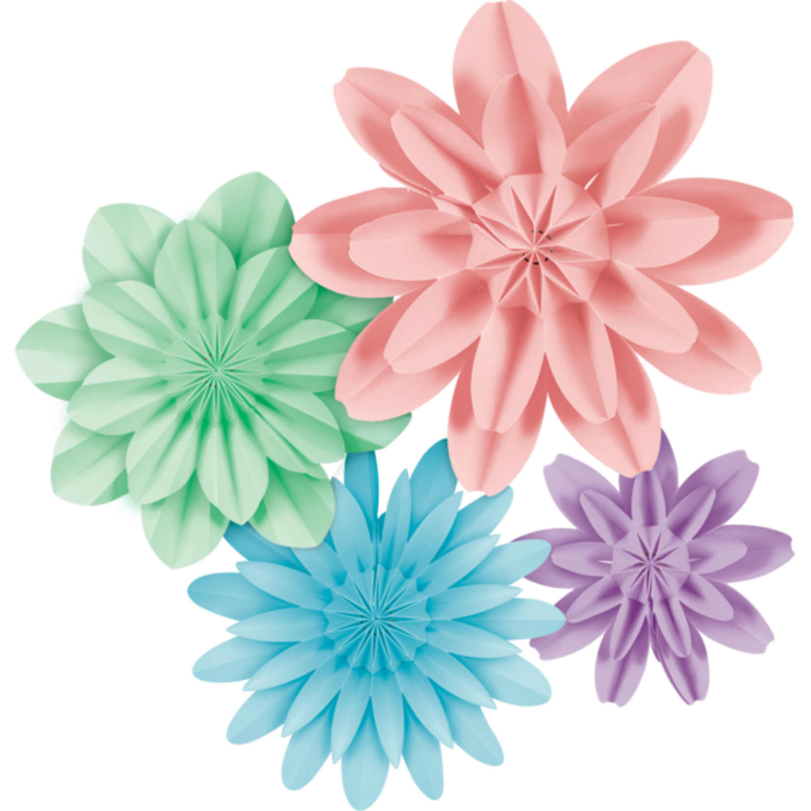 TEACHER CREATED RESOURCES Pastel Pop Paper Flowers