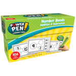 TEACHER CREATED RESOURCES Power Pen Learning Cards: Number Bonds - Addition & Subtraction