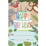 CREATIVE TEACHING PRESS Jungle Friends Happy Birthday Awards