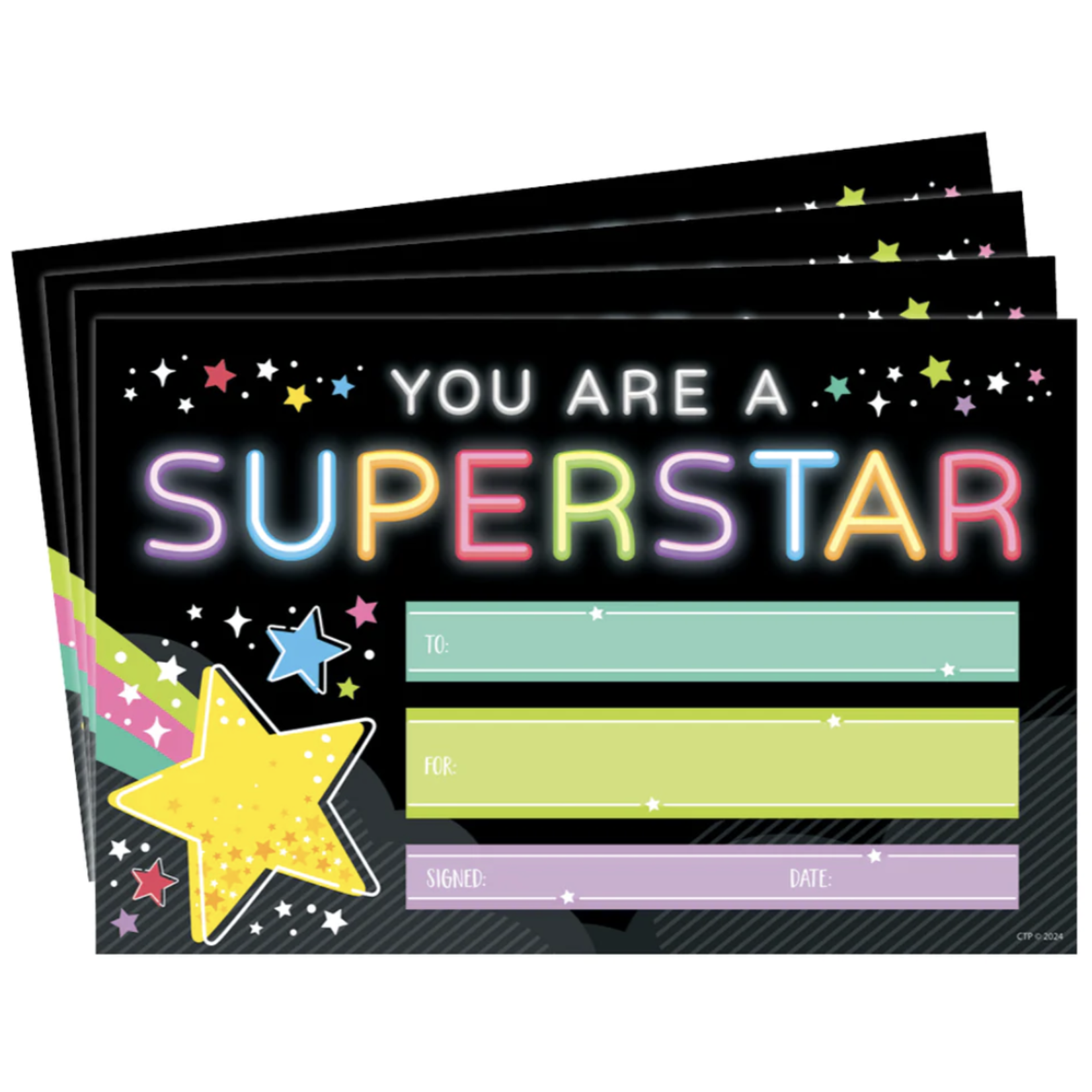 CREATIVE TEACHING PRESS Star Bright Superstar Awards