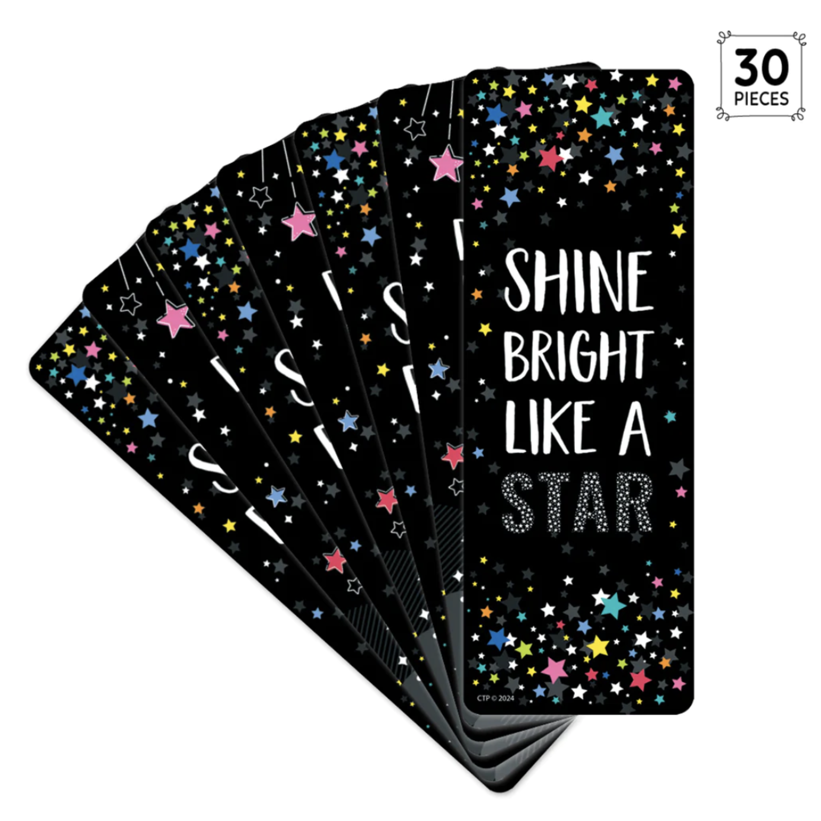 CREATIVE TEACHING PRESS Star Bright Positive Mindset Bookmark