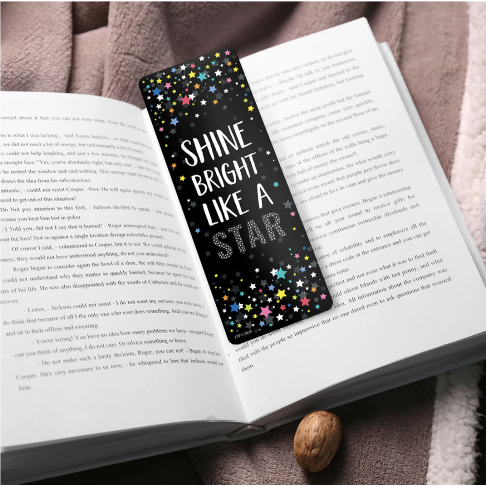 CREATIVE TEACHING PRESS Star Bright Positive Mindset Bookmark