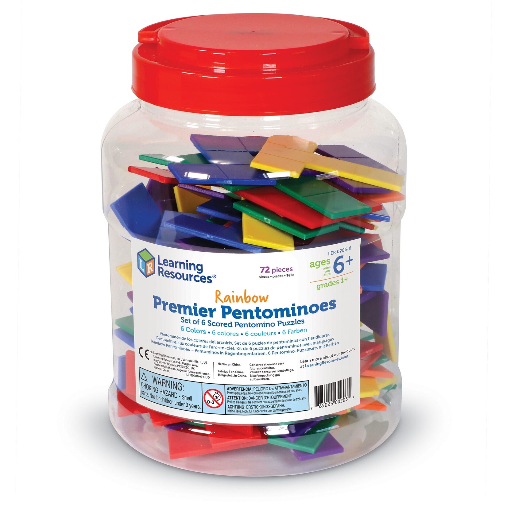 LEARNING RESOURCES INC Rainbow Premier Pentominoes