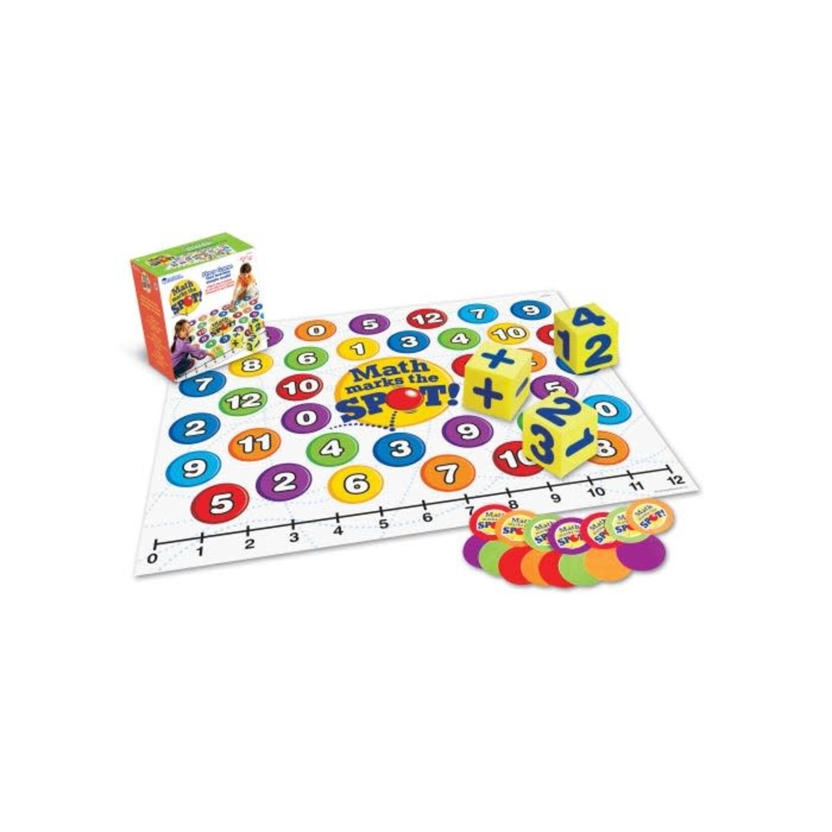 LEARNING RESOURCES INC Math Marks the Spot™ Activity Set