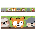 CREATIVE TEACHING PRESS Jungle Friends EZ Border