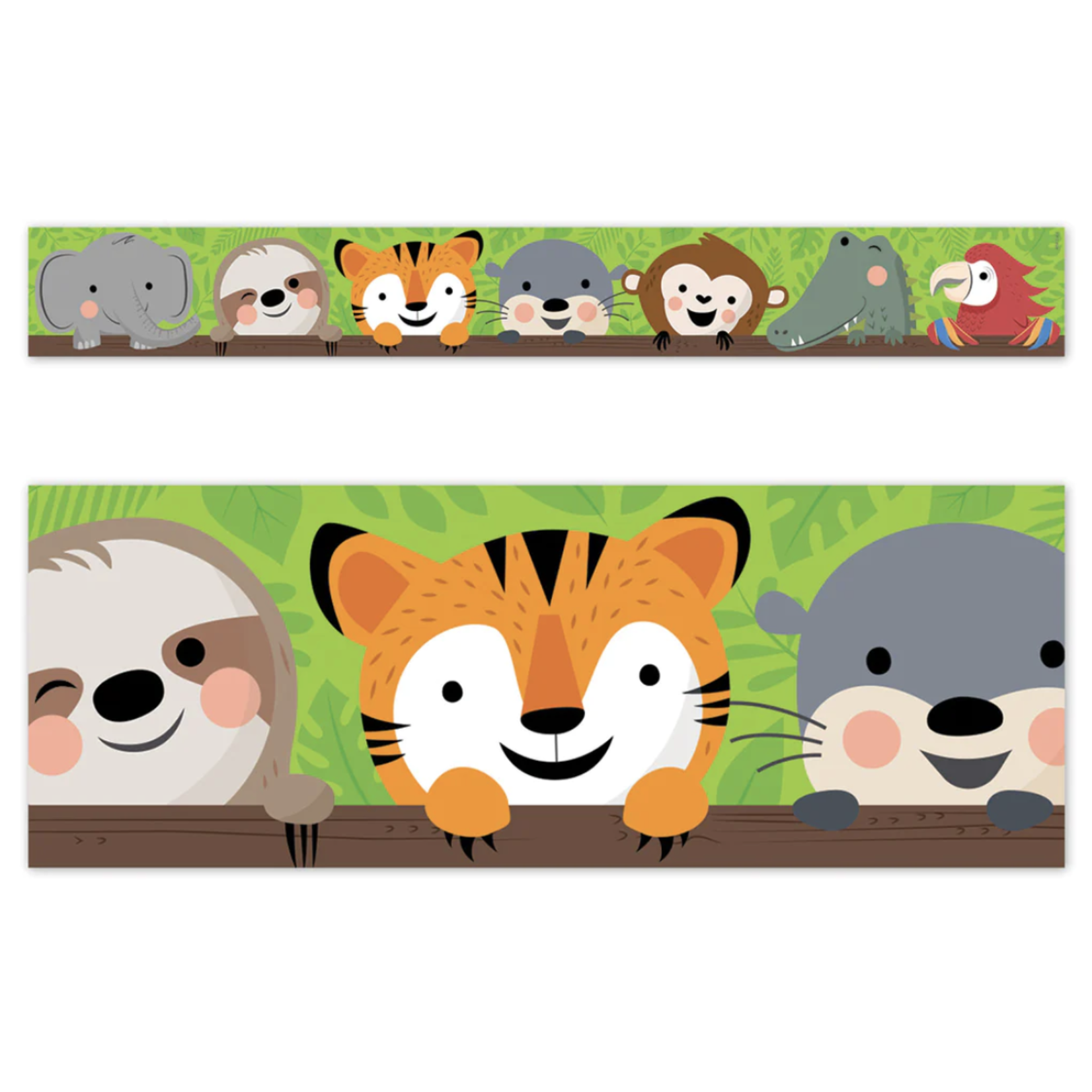 CREATIVE TEACHING PRESS Jungle Friends EZ Border