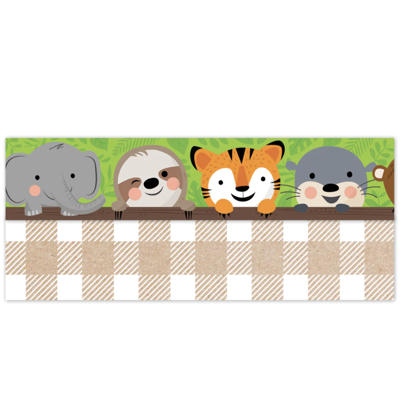 CREATIVE TEACHING PRESS Jungle Friends EZ Border