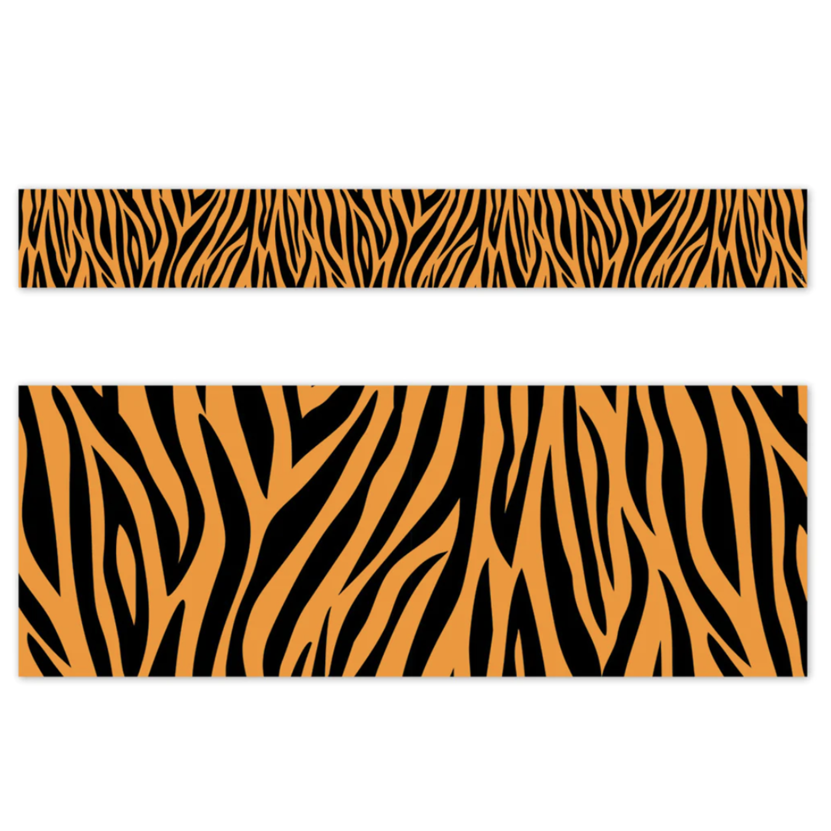 CREATIVE TEACHING PRESS Jungle Friends Tiger Stripes EZ Border