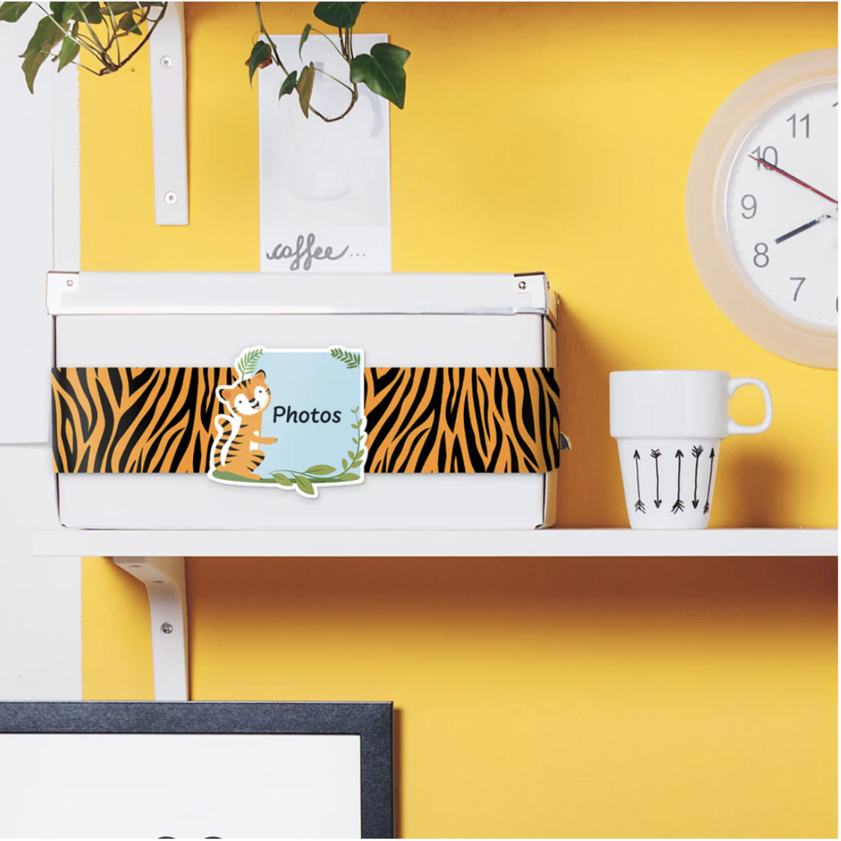 CREATIVE TEACHING PRESS Jungle Friends Tiger Stripes EZ Border